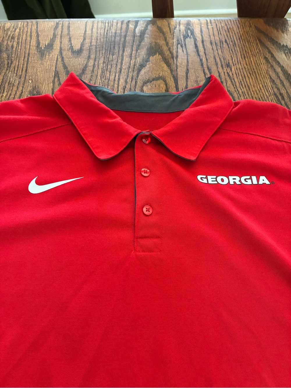 Nike dri-fit Georgia bulldogs Polo authentic on field size large